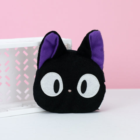 Schwarze Katze Jiji Plüschportmonnaie - Kiki's kleiner Lieferservice