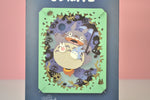 Paper Theater Totoro - Fliegender Totoro mit Schirm