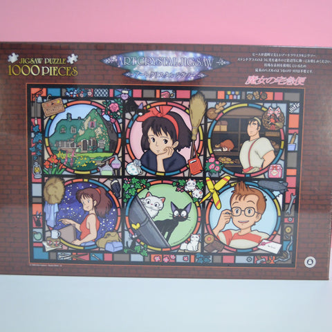 Art Crystal Puzzle 1000 Teile -  Kikis Kleiner Lieferservice