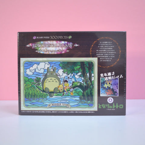 Art Crystal Puzzle 300 Teile - Totoro&Kinder angeln