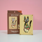 Premium doppelseitiges Paper Theater 3D Puzzle - Kiki