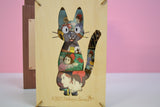 Premium doppelseitiges Paper Theater 3D Puzzle - Kiki
