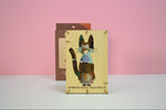 Premium doppelseitiges Paper Theater 3D Puzzle - Kiki