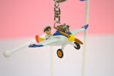 Jiro im Flugzeug 3D Anhänger - Wie der Wind sich hebt