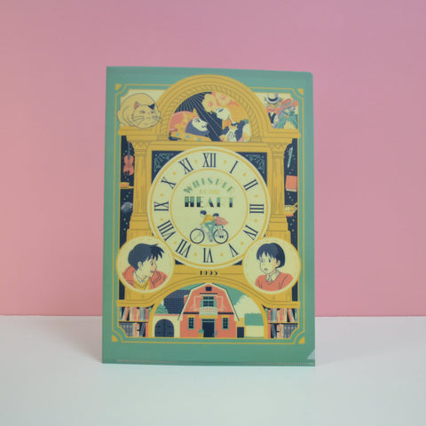 Art Déco Design A4 Wall Art/ Folder Whisper of the Heart