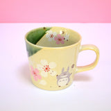NEU! Mein Nachbar Totoro - Tasse mit Blumenmotiv