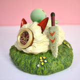 Prinzessin Mononoke Tischuhr - San&Kodama