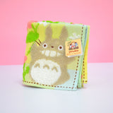 Mini Handtuch - Totoro mit Blumenstrauß