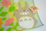 Mini Handtuch - Totoro mit Blumenstrauß
