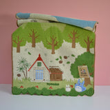 Handtuch - Totoro fliegt mit Kreisel