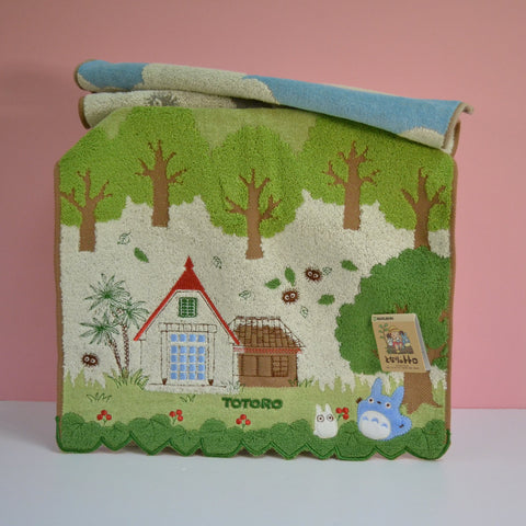 Handtuch - Totoro fliegt mit Kreisel