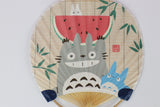 Mini Bambus Fächer mit Umschlag - Melonenparty Totoro