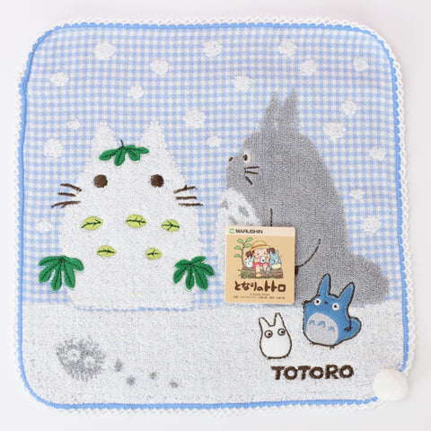 Mini Handtuch - Totoro Schneemann