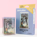 Mit Case! Paper Theater CUBE 3D Puzzle - Mein Nachbar Totoro