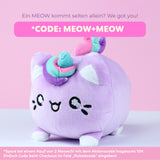 Meowchi Plüsch Kawaii Einhorn Katze - Lavender Dream