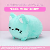 Kawaii Meowchi Cat Plush - Minty